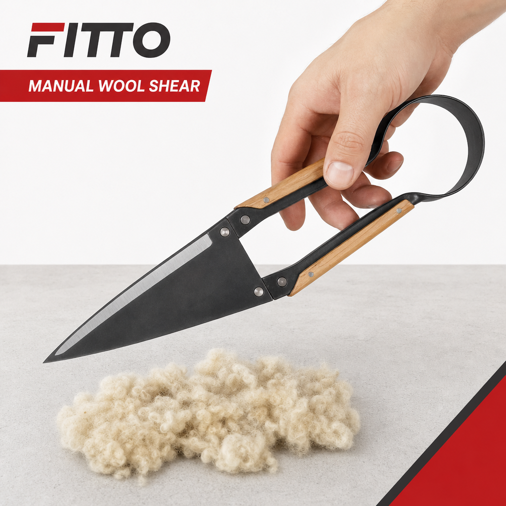 72 Pieces 12.5-Inch Manual Wool Shear, Black, 1 Piece