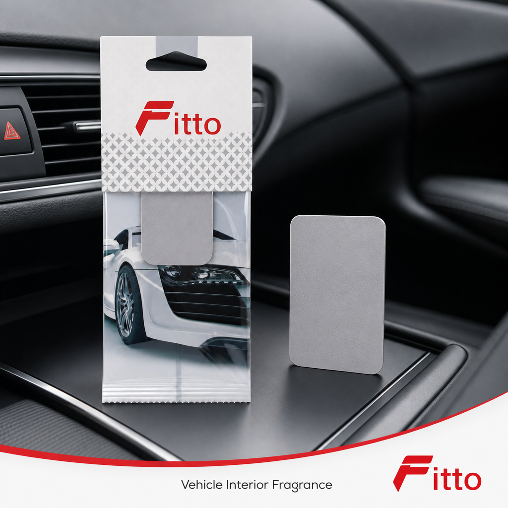 120 Pieces Car Air Fresheners Card, Silver, 1 Piece