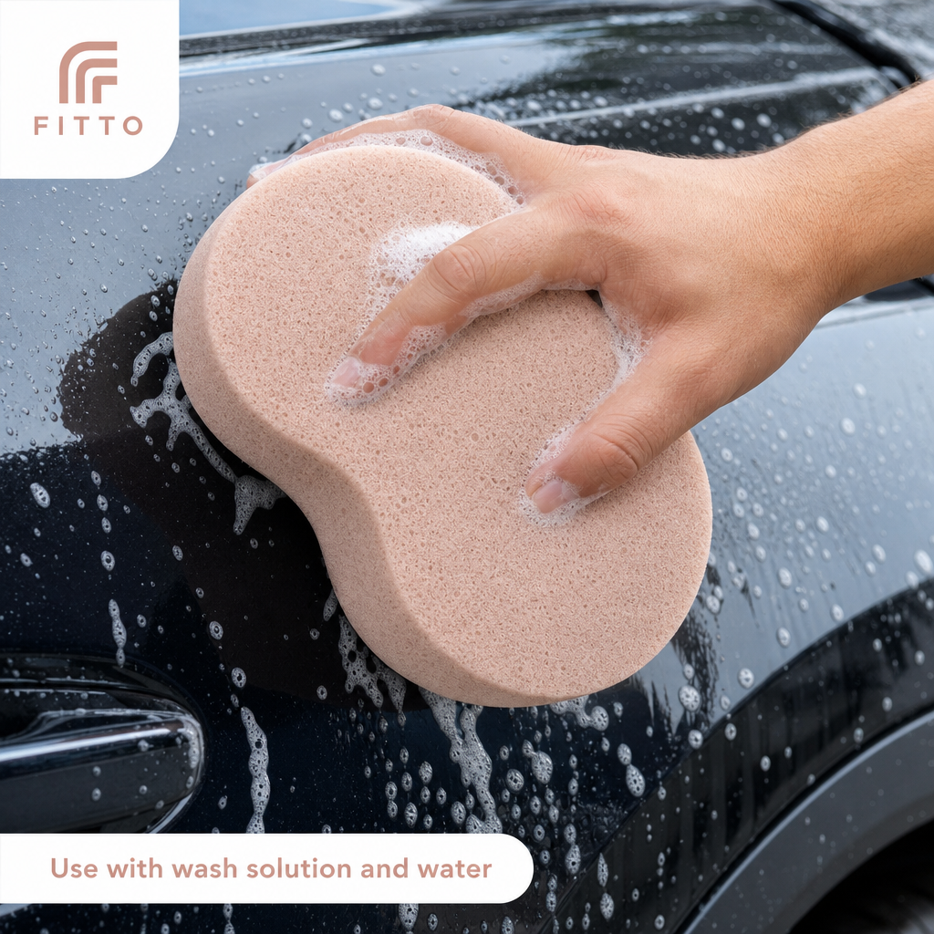 120 Pieces Super Sudsing Car Wash Sponge, 21 x 12 x 6 cm, Single Sponge for Vehicle Cleaning
