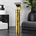96 Pieces USB Rechargeable Hair Trimmer, Gold Professional Cordless Grooming Tool