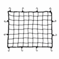 48 Pieces Elastic Cord Cargo Net, 120 x 180 cm, 12 Hooks for Vehicle Cargo