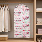 144 Pieces Clothing Protective Cover, Assorted Colour, 60 x 125 cm, 1 Piece