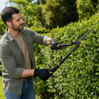 96 Pieces Long-Handle Hedge Shears, 40 cm, Black, 1 Piece