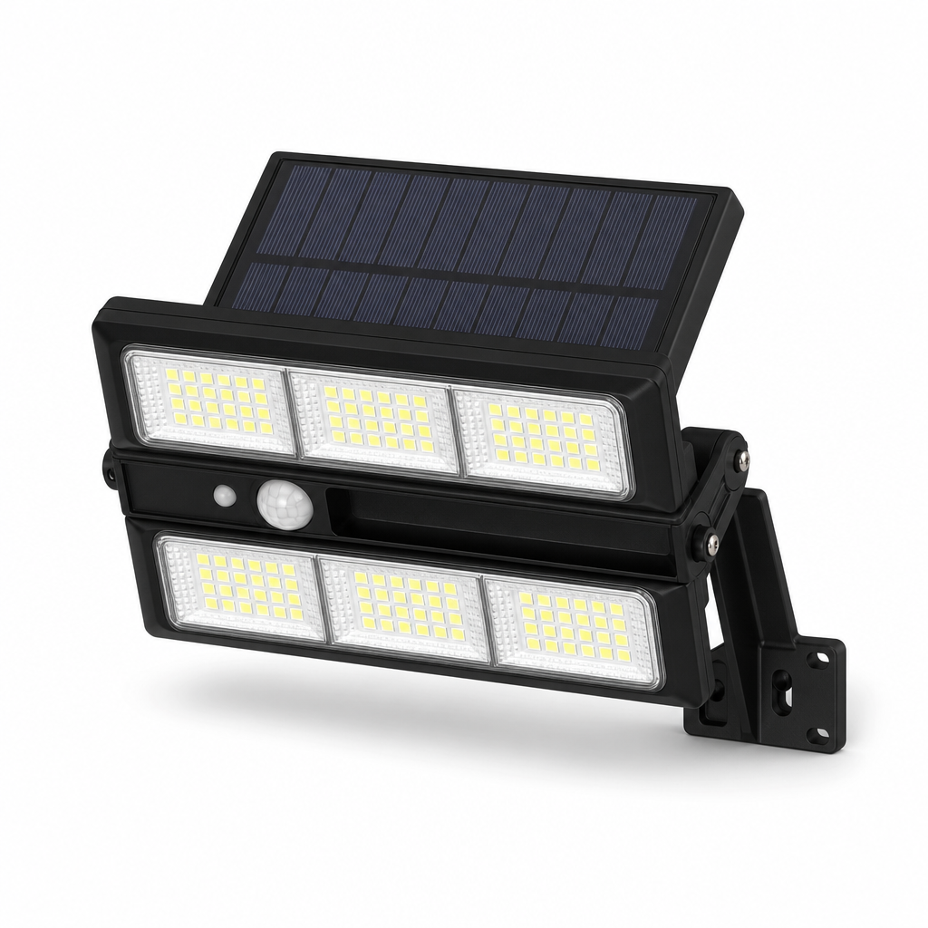 72 Pieces Solar Sensor LED Outdoor Light with Remote Control, Black, 1 Piece