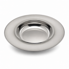 96 Pieces Stainless Steel Soup Plate, Round Deep Tablewares Dish, 20 cm