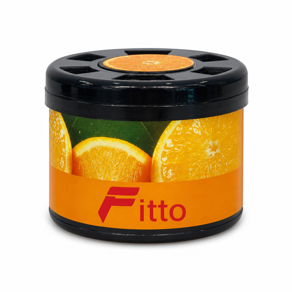 120 Pieces Car & Home Air Freshener, Orange Scent, 90g Jar