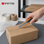 96 Pieces Snap-Off Utility Cutter, 18mm Grey and Orange, Handheld Cutting Tool for Everyday Cutting Tasks