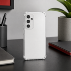 240 Pieces Clear Anti-Burst Protective Phone Cases with Reinforced Corners for FE Smartphone Variant
