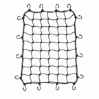48 Pieces Elastic Cord Cargo Net, 120 x 205 cm, 16 Hooks