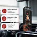 96 Pieces Hanging Car Air Fresheners, Fruity & Sandalwood Scent, 1 Piece