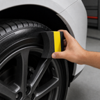 144 Pieces Tire Dressing Applicator Sponge, Foam Car Care Tool for Tire Sidewalls, 1 Piece, 18 x 14 x 6 cm