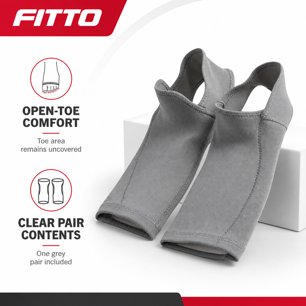 96 Pieces Arch Support Compression Sleeve, Grey, 1 Pair, One Size