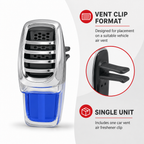 96 Pieces Car Vent Air Freshener Clip, New Car Scent, Single Unit