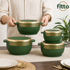 48 Pieces Insulated Hot Pot Storage and Serving Container Set, 4 Pieces