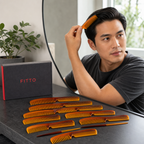 96 Pieces Hair Combs Set, Amber Brown, 12-Piece Assorted Grooming and Styling Combs