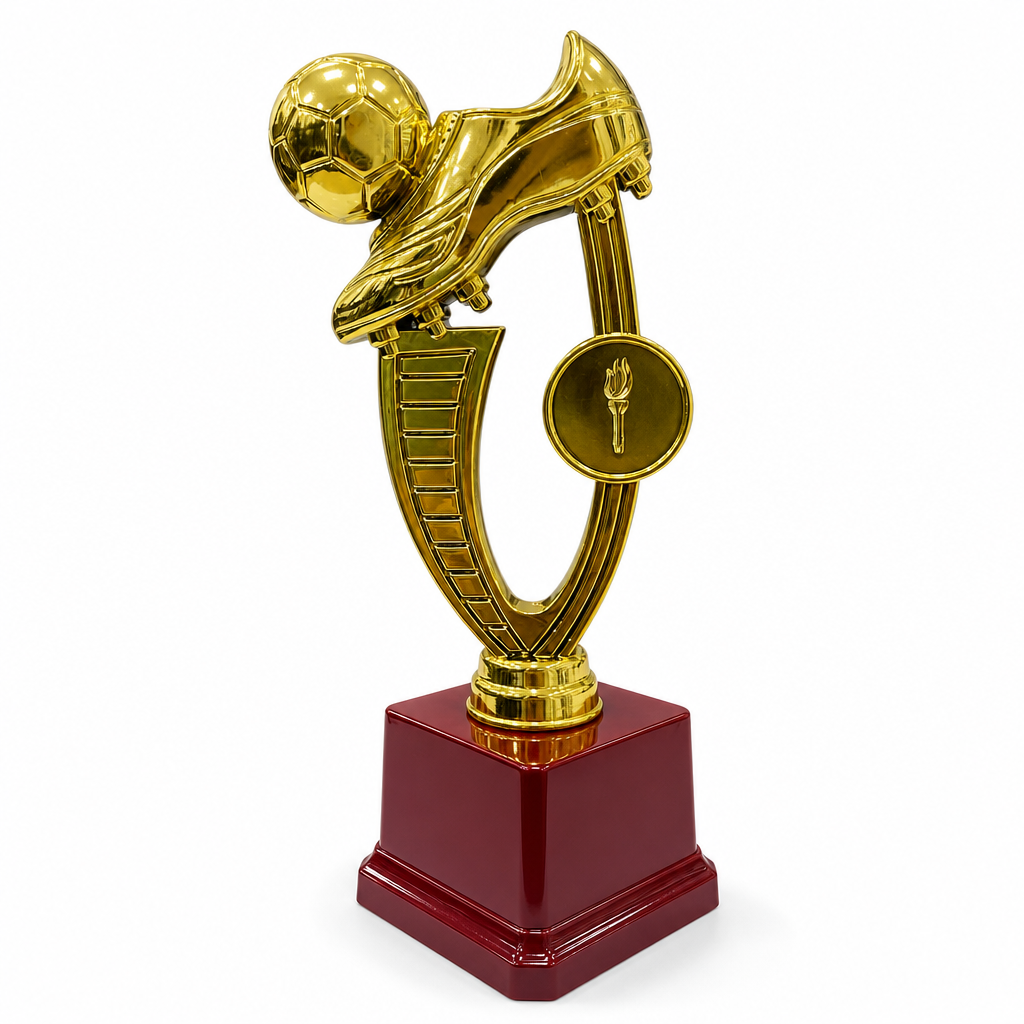 96 Pieces Football Trophy Gold 22 cm Award Cup for Sports Recognition