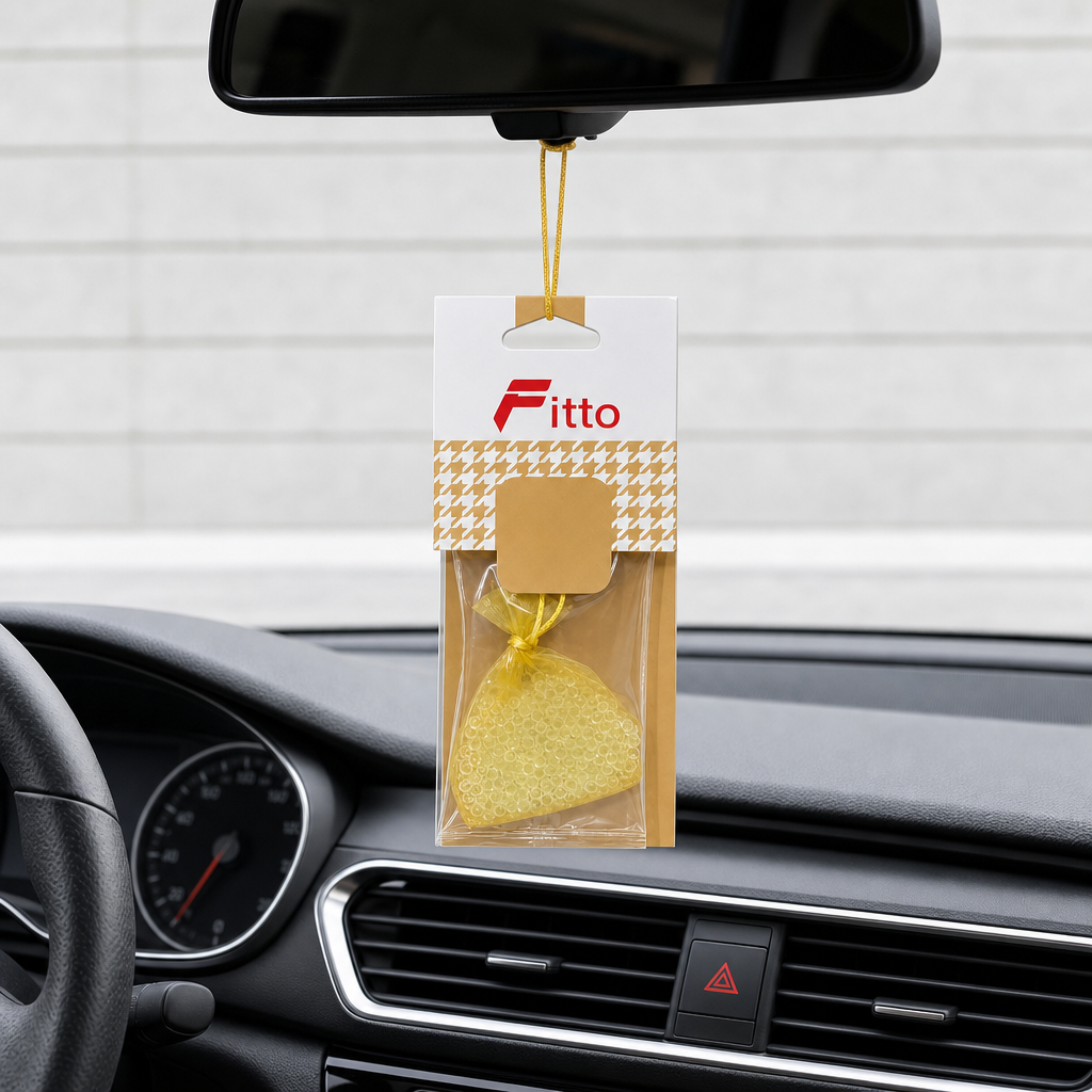 96 Pieces Car Air Fresheners Hanging Bag, Gold, 1 Piece