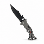 120 Pieces Folding Pocket Knives, 20 cm Open Length, Grey and Black, 1 Piece