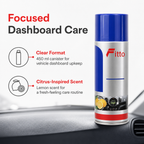 120 Pieces Dashboard Polish, Lemon Scent, 450 ml