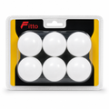 144 Pieces Table Tennis Balls, White, 6-Piece Pack for Practice and Recreational Play