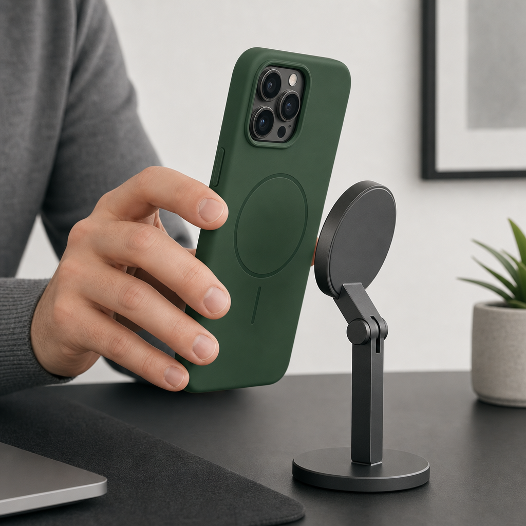120 Pieces Silicone Magnetic Phone Cases with Raised Camera Protection, Green Cover for 15 Pro Max Model