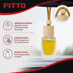 96 Pieces Hanging Bottle Car Air Perfume, Lemon Scent, Single Piece