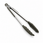96 Pieces Silicone Food Tongs, 12 Inch, Dark Gray Kitchen Serving and Cooking Utensils