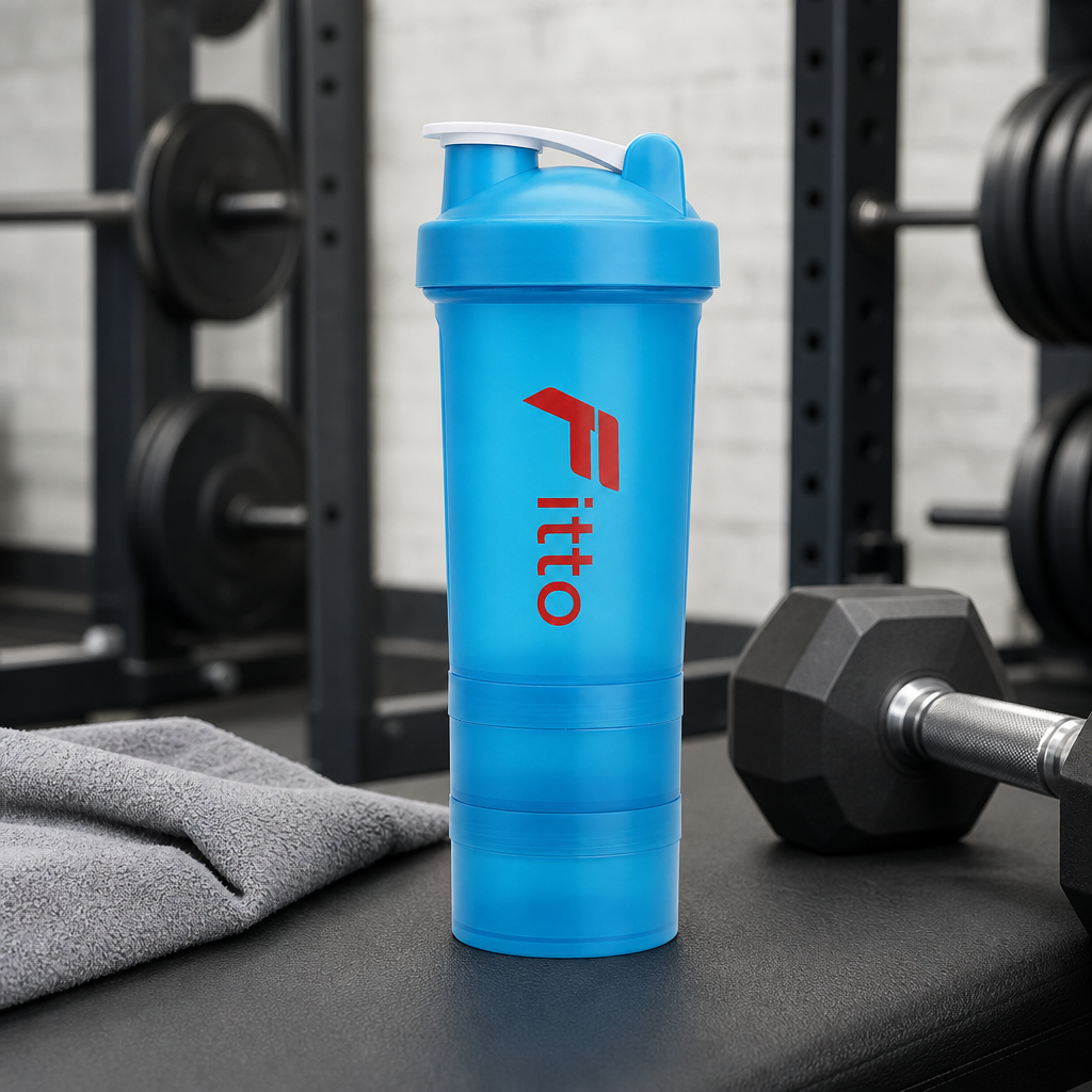96 Pieces Sports Water Bottles Shaker Bottle with Flip Spout, Blue, 25 cm