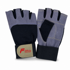 96 Pieces Gym Gloveses for Weight Lifting and Fitness, Grey and Black, Size XXL