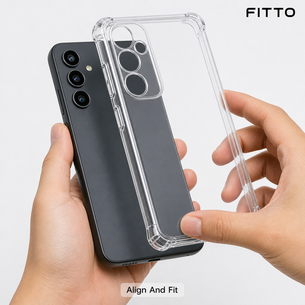 240 Pieces Clear Phone Cases with Reinforced Corners for Galaxy A34, Anti-Burst Protective Cover