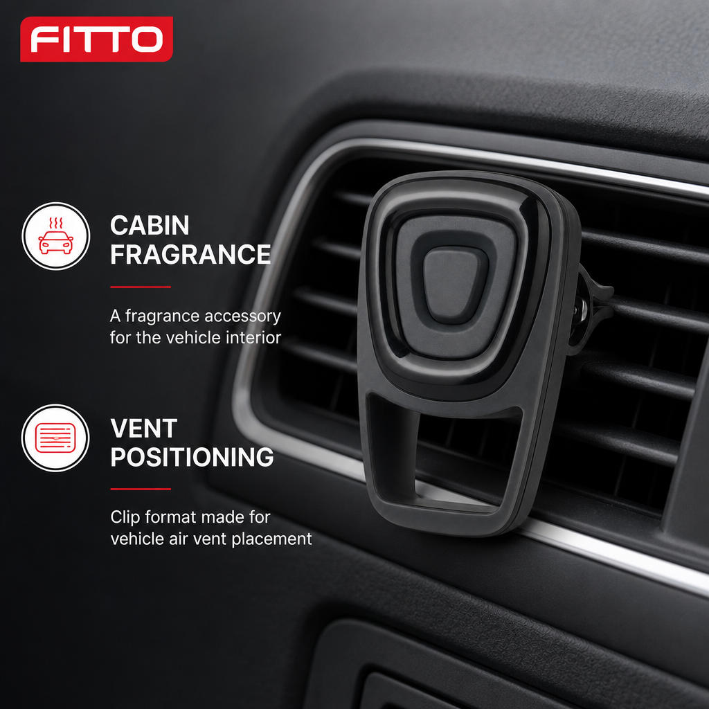 96 Pieces Car Vent Air Freshener Clip, Black Scent, Single Unit for Vehicle Cabin Fragrance