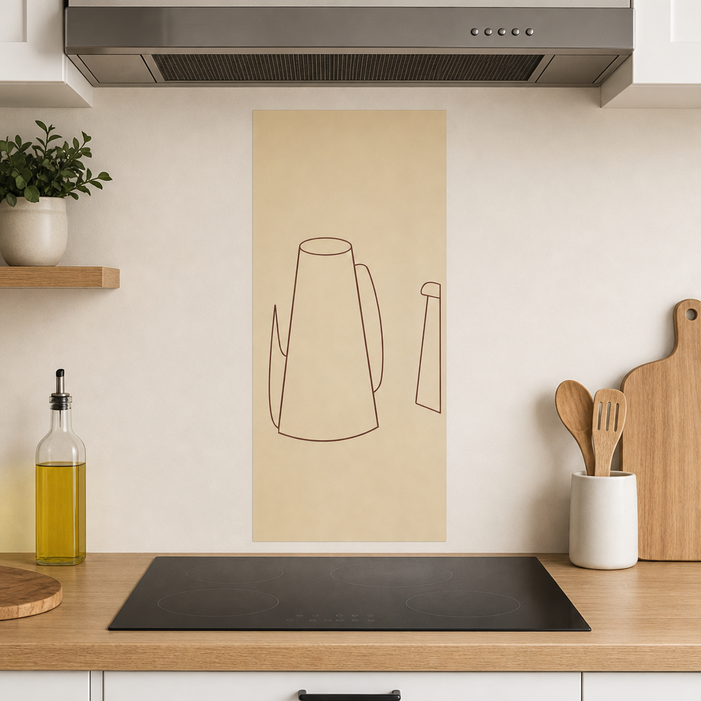 120 Pieces Kitchen Anti-Oil Wall Sticker, 90cm Rectangular Backsplash Sheet
