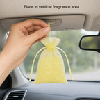 120 Pieces Car Air Fresheners Fresh Bag Vanilla Scent Hanging Fragrance 20 x 9 x 4 cm 1 Piece