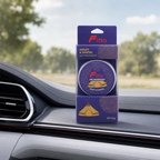 96 Pieces Car Air Fresheners, Violet & Santal Scent, 42g Round Fragrance Unit for Vehicle Interiors