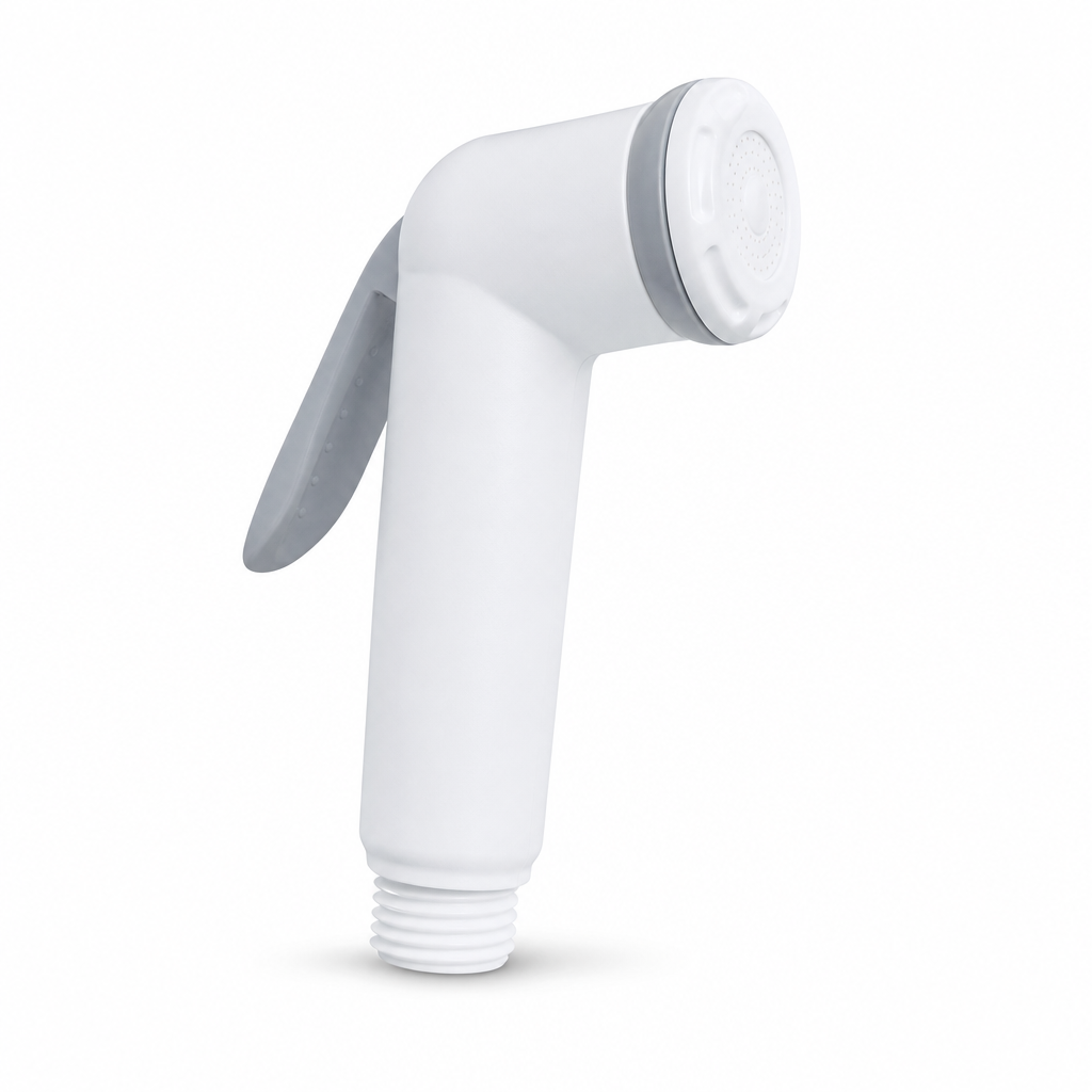120 Pieces Handheld Bidet Sprayer Heads, White Bathroom Shattaf Nozzle, 1 Piece