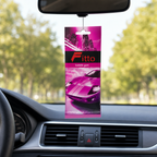 144 Pieces Car Air Fresheners Hanging Bubble Gum Scent, Single Pack