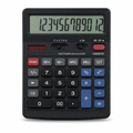72 Pieces Black 12-Digit Electronic Calculators with Grand Total and Square Root Functions, 1 Piece