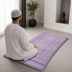 60 Pieces Thick Velvet Foam Prayer Mats, Padded Single Mat for Daily Prayer