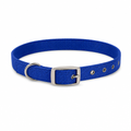 144 Pieces Adjustable Nylon Dog Collar with Metal Buckle, 2.5 x 50 cm, Assorted Color, 1 Piece