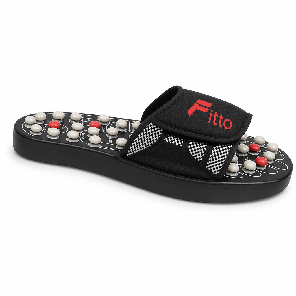 72 Pieces Black Foot Reflex Massager, Raised Massage Nodes, 1 Piece