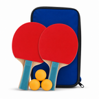 96 Pieces Table Tennis Racket Set with Balls, Portable Carry Case, Multicolor Sports Equipments
