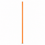 144 Pieces Plastic Soccer Training Pole, 120 cm, Orange