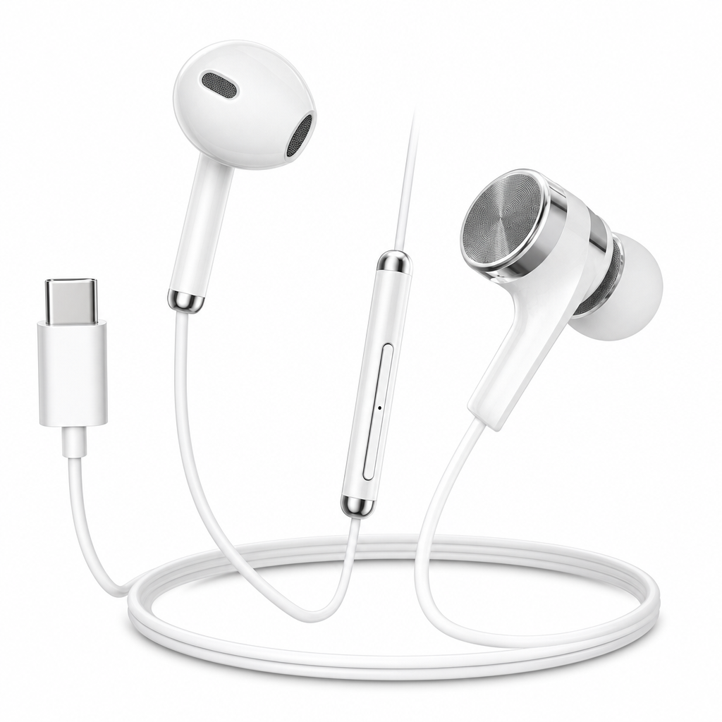 120 Pieces Wired Stereo Earphones with Microphone, Bass Audio and Noise Reduction