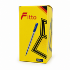96 Pieces Ballpoint Pens, Blue Ink, 50 Pack for Office, School and Everyday Writing