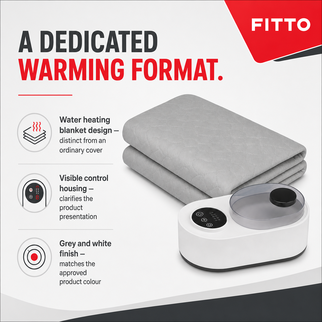 48 Pieces Constant-Temperature Water Heating Blankets, Grey and White, 1 Piece