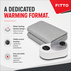 48 Pieces Constant-Temperature Water Heating Blankets, Grey and White, 1 Piece