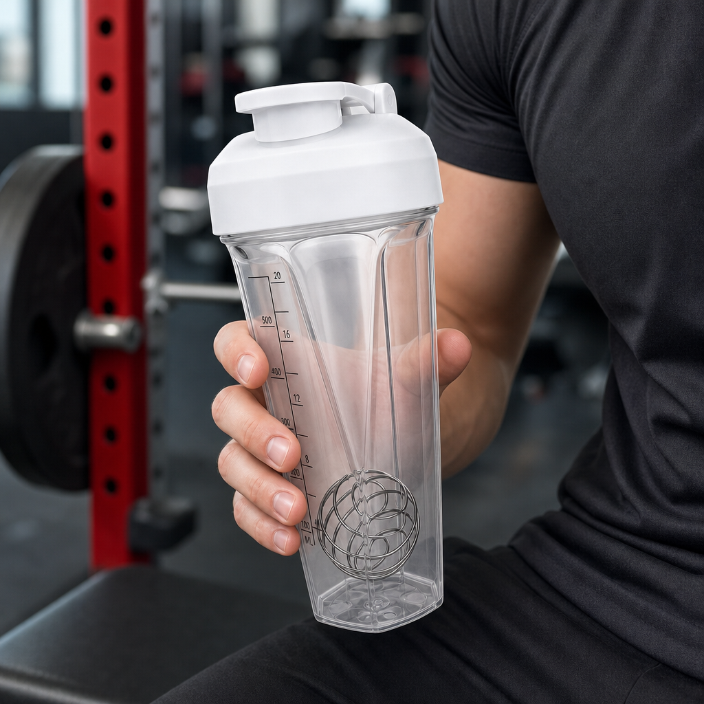 96 Pieces Protein Shaker Bottle with Mixing Ball, Single Unit, 24 cm