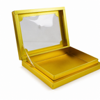 96 Pieces Gold Rectangular Chocolate Box With Ribbon, 27.5 x 22 x 4.8 cm, 1 Piece