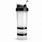 96 Pieces Sports Water Bottles with Flip Spout, Clear and Black, 1 Piece