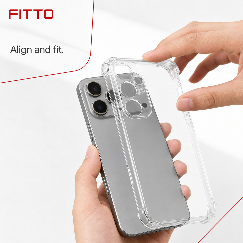 240 Pieces Clear Phone Cases for 17 Pro Max, Anti-Burst Design with Reinforced Corners